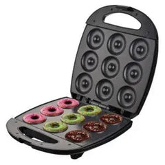 Mini Waffle Maker profesional din oțel inoxidabil, cu plăci antiaderente și design compact – Model HALEY HY-1042