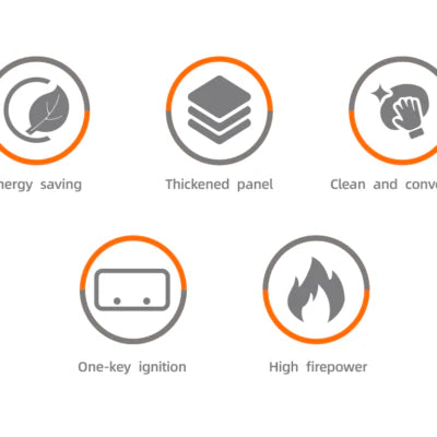 Aragaz cu două ochiuri Haley HY-1517 – Flacără puternică și consum redus de gaz