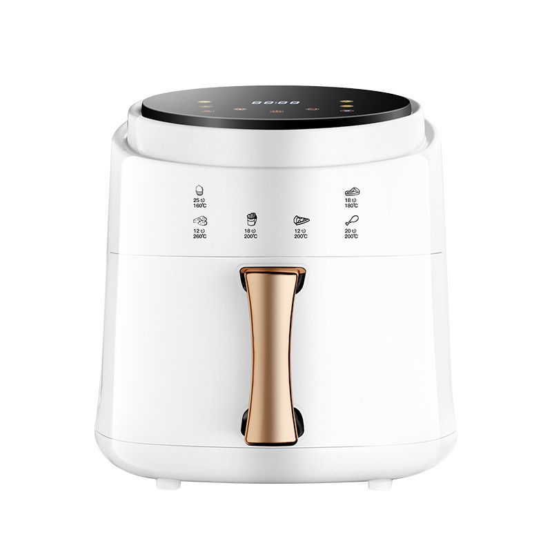 Friteuză cu Aer Cald Fry Digital AT PERFORMANCE® 8L, 2400W, 8 Programe, Temperatură Reglabilă, Timer 60 Min – CADOU 100 Buc Hârtii de Copt