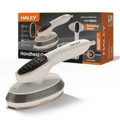 Aparat de Călcat Vertical și Orizontal cu Aburi HALEY® HY-6601, 2000W, Cap Rotativ la 90°, Panou de Control Tactil, Încălzire Rapidă în 20 Secunde, 3 Niveluri de Abur, Rezervor 120 ml, Funcție de Călcare Uscată
