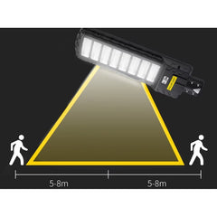 Lampa Solara Stradala LED, Senzor de lumina si miscare, telecomanda, AT PERFORMANCE, 700W.