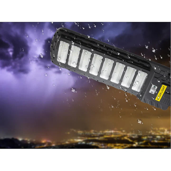 Lampa Solara Stradala LED, Senzor de lumina si miscare, telecomanda, AT PERFORMANCE, 800W.