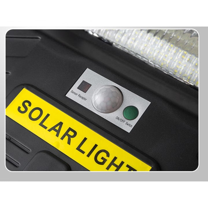 Lampa Solara Stradala LED, Senzor de lumina si miscare, telecomanda, AT PERFORMANCE, 800W.