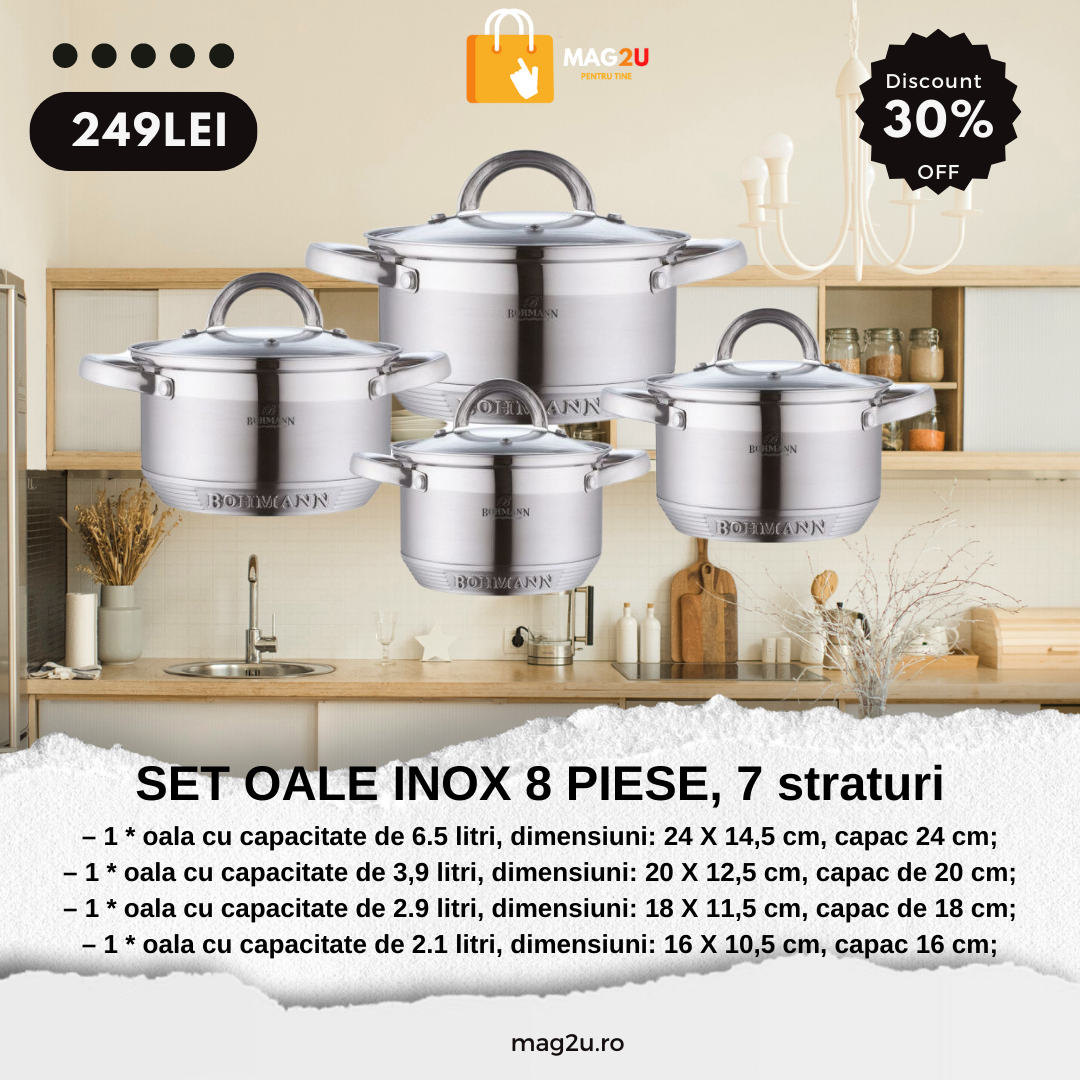 Set oale 8 piese