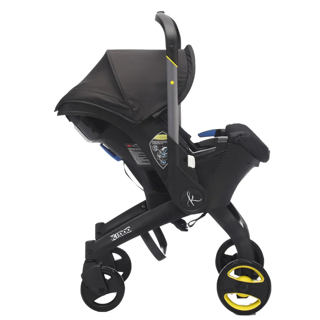 Căruciorul 2 în 1 KIDOO pentru Nou-Născuți– scaun auto & cărucior, sigur, ergonomic, elegant, perfect pentru bebeluși 0-18 luni, 0-13 kg