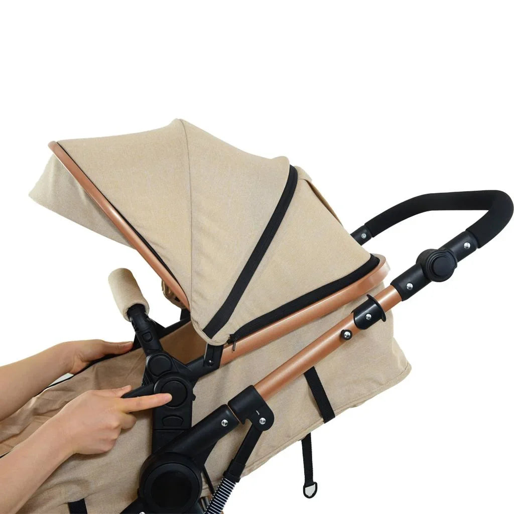 Cărucior 3 în 1 KIDOO – auto i-Size, landou, scaun sport și scoică auto. Suspensii, pliere rapidă, copertină extensibilă, centură 5 puncte. Ideal 0–36 luni. Sistem complet pentru părinți.