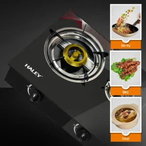 Aragaz cu Trei ochiuri Haley HY-1514 – Putere mare și consum redus de gaz