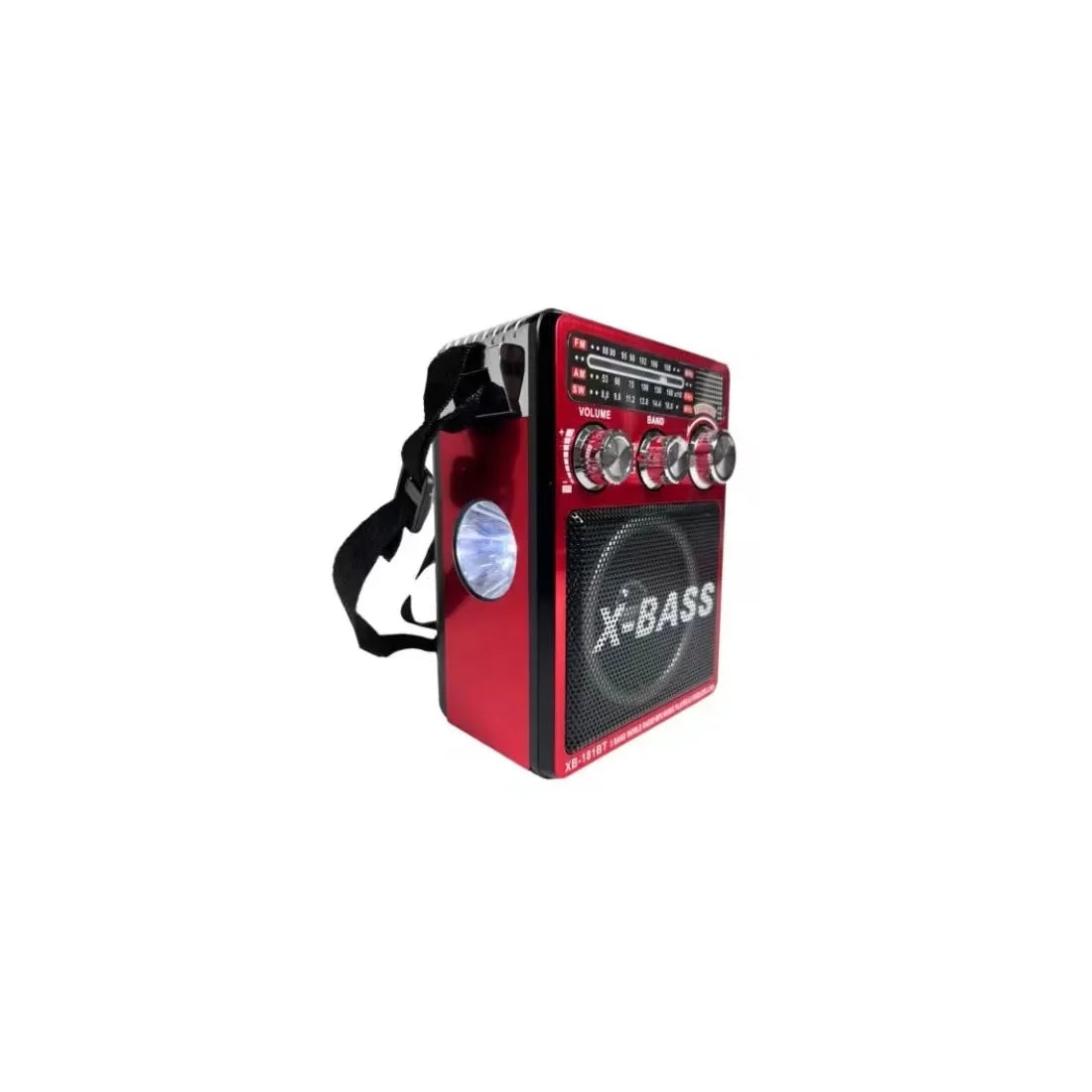 Radio Portabil AM/FM/SW cu Bluetooth, MP3, USB/TF și Lanternă