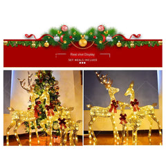 Decoratiune de Craciun, At Performance, Set Reni Potrivit pentru utilizare in interior si exterior