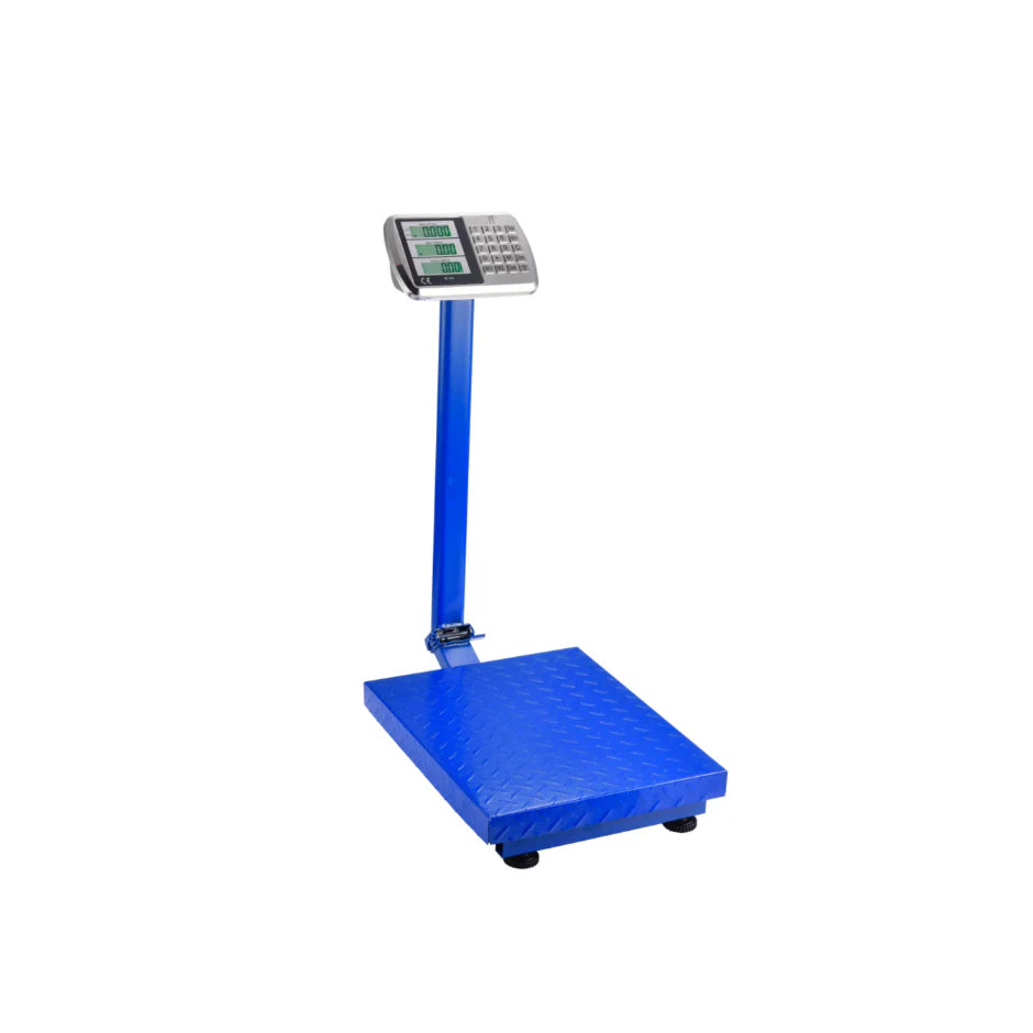 Cantar Electronic At Performance, cu Platforma, 500 kg, Brat Rabatabil Si Cu Afisaj LCD, Butoane din inox