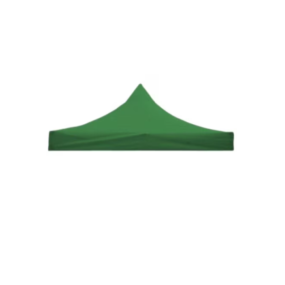 Copertina AT PERFORMANCE pentru acoperis cort tip pavilion, 3 x 3 m, impermeabila, invelis din material textil oxfort 700D, cauciucat Verde