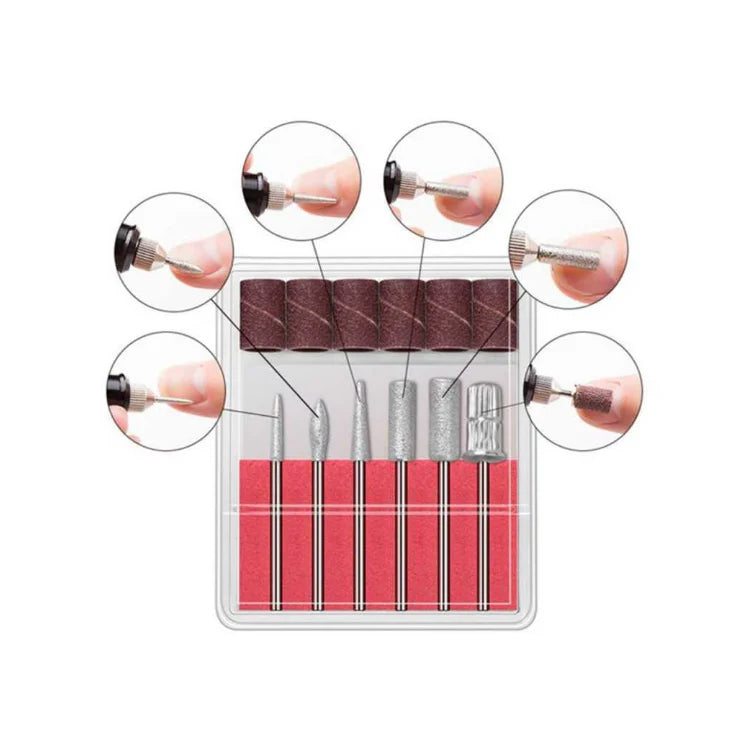 Freza Unghii Semiprofesionala At Performace, 9w, Ideala pentru Manechiura si Pedichiura 3.000-20.000 RPM, Albastru