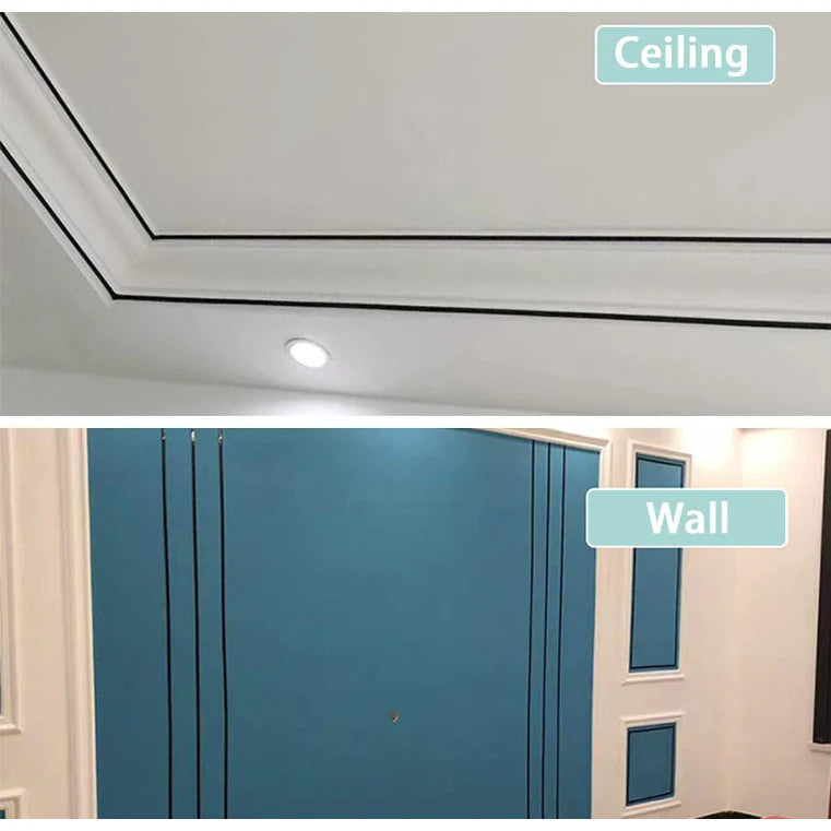 Rola de ornament, adeziva, At Performance, 100 m, 5 mm grosime, Negru