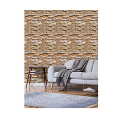 Set 10x Tapet tip caramida, AT PERFORMANCE®, suprafata acoperire 1.8 mp, autoadeziv, waterproof, usor de montat, design modern, 30x60 cm