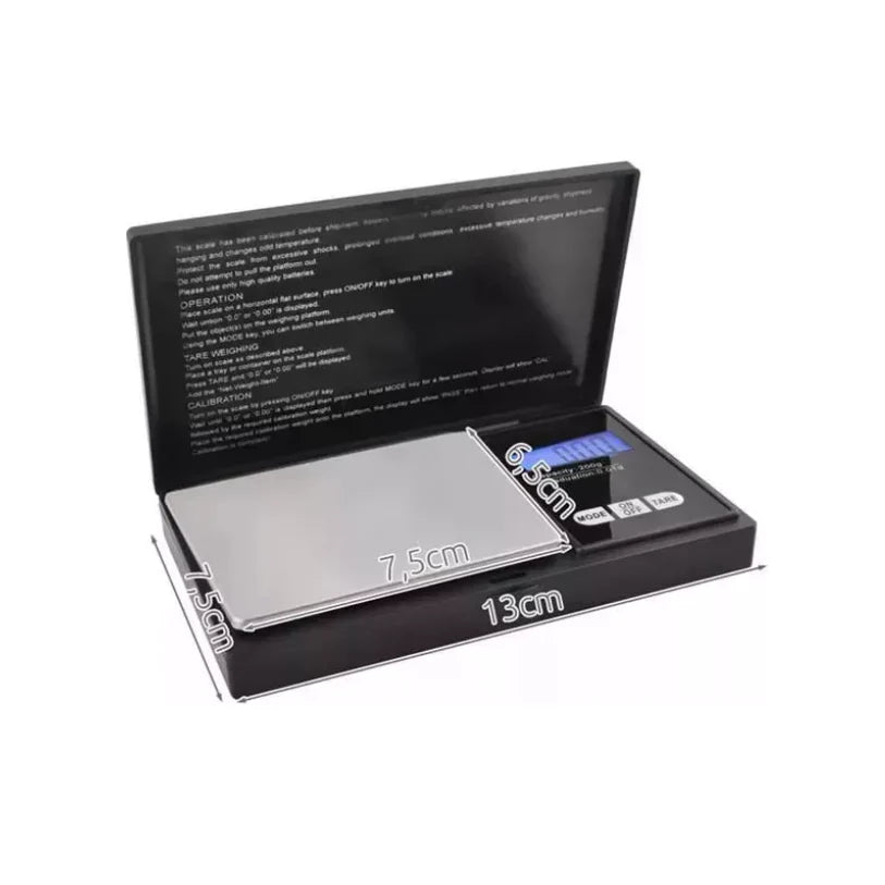 Cantar Electronic Bijuterii, Pentru Buzunar, 200g/0.01g, At Performance, Display Digital, Functie Tare, Negru