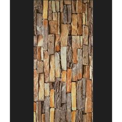 Rola Tapet 3D, autoadeziv/autocolant, AT PERFORMANCE®, spuma moale, design modern, pentru interior, usor de curatat, rezistent la apa, 68cmx2.8m, model Caramida realistica