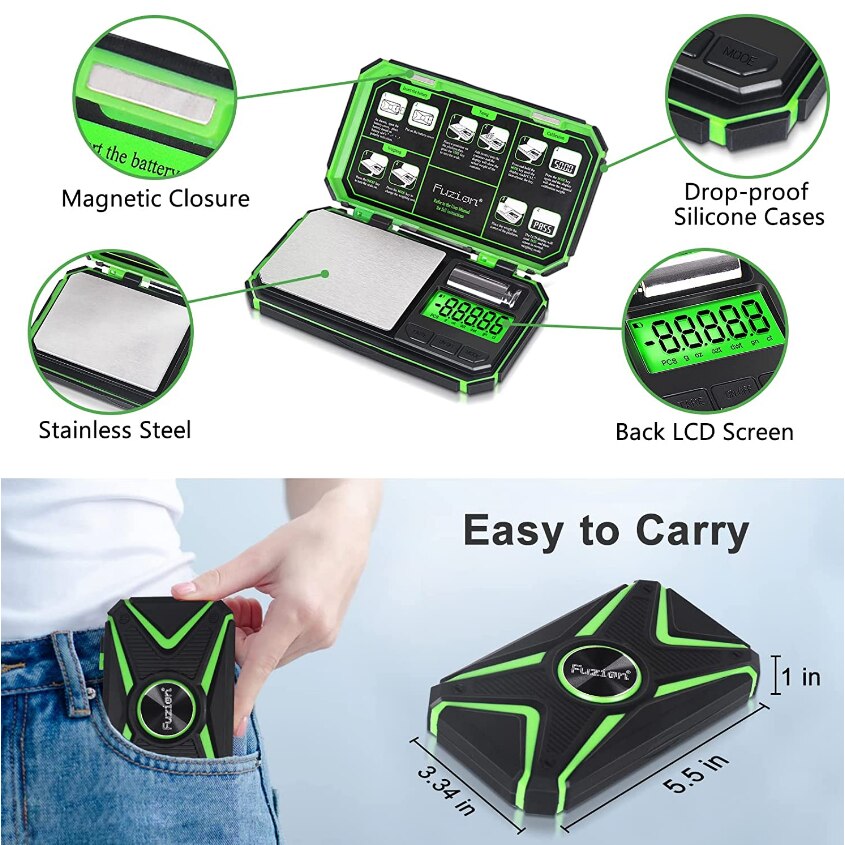 Cantar digital de precizie, Fuzion TU-X, 200g / 0.01g, 6 unitati, de bijuterii