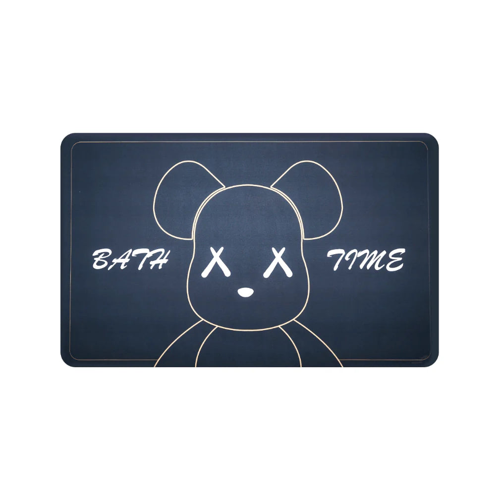 Covor de baie antiderapant, At Performance, Substrat absorbant si uscare rapida, Usor de curatat, Dimensiuni 40 x 60 cm, Calitate Premium