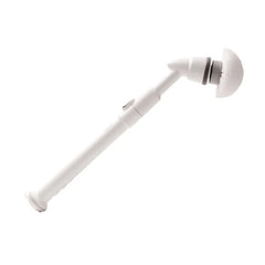 Set perie de curatere electrica, portabil, 4 capete interschimbabile, gri / alb