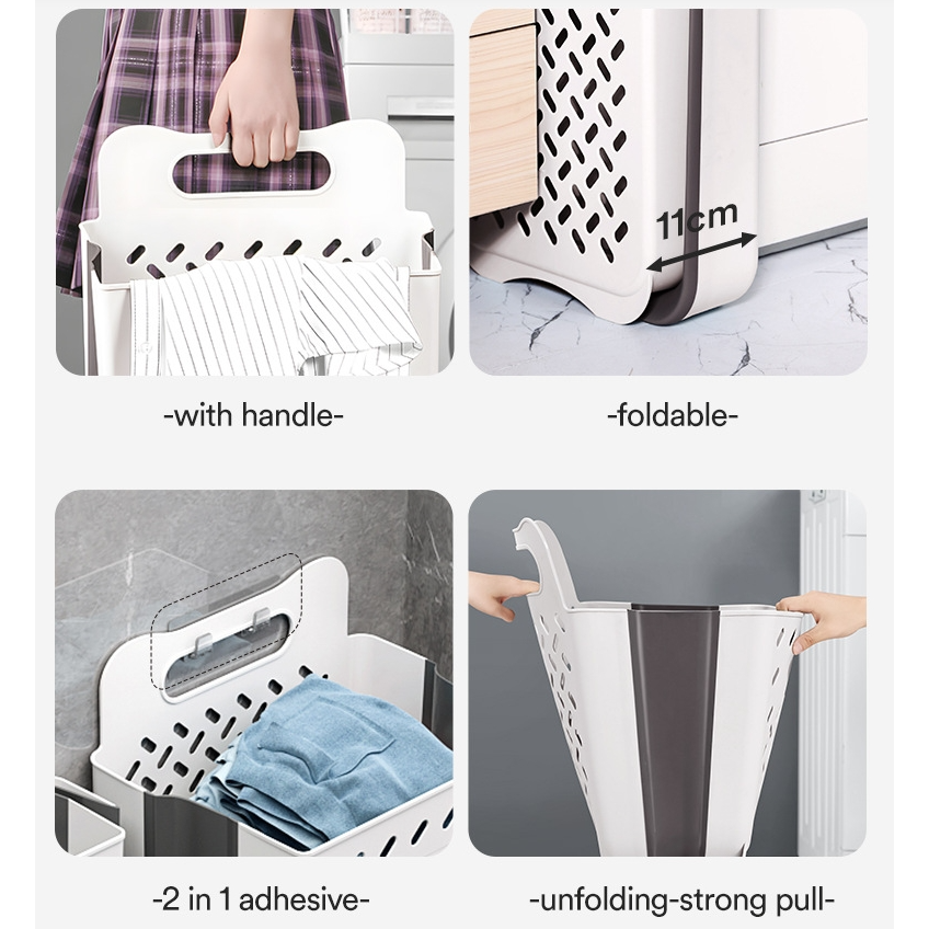 Cos de rufe pliabil, AT PERFORMANCE®, cu manere