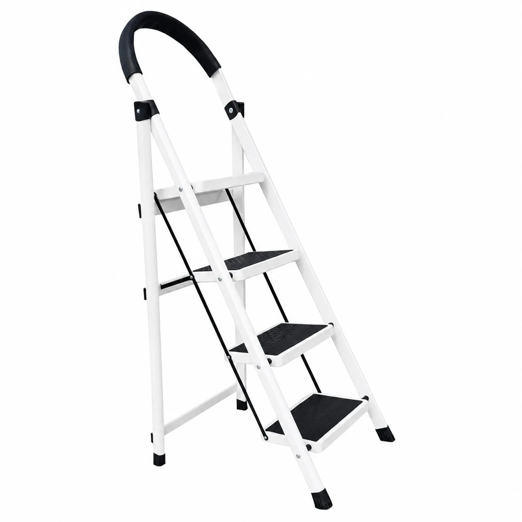 Scara Pliabila cu 3/4/5/6 Trepte Late, At Performance, Metalica, Maxim 150 Kg, Picioare Antialunecare