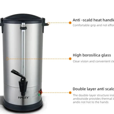 Fierbător electric Haley HY-6910 – Fierbere rapidă și siguranță sporită