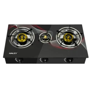 Aragaz cu Trei ochiuri Haley HY-1514 – Putere mare și consum redus de gaz